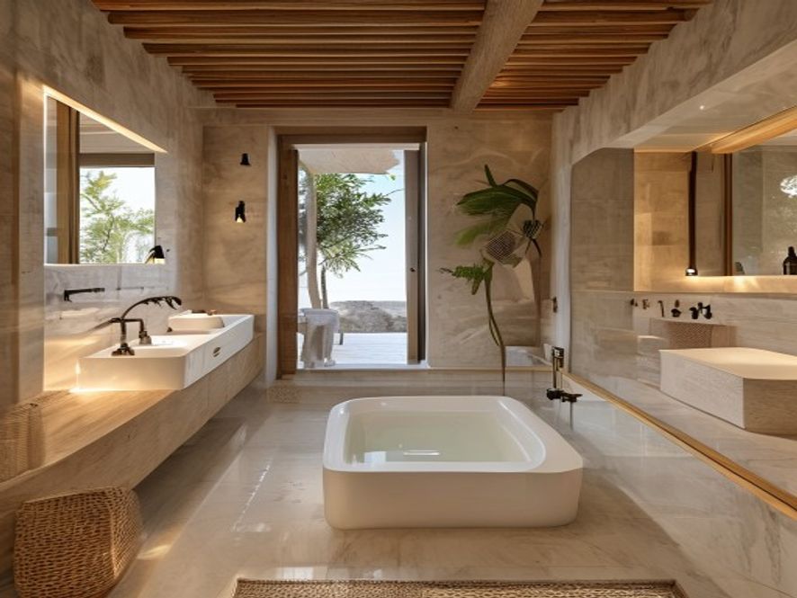 Baño de lujo en Jesús